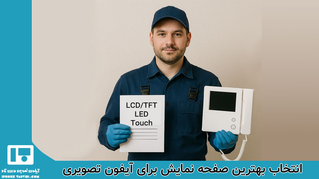 آشنایی با نکات مهم انتخاب صفحه نمایش آیفون تصویری